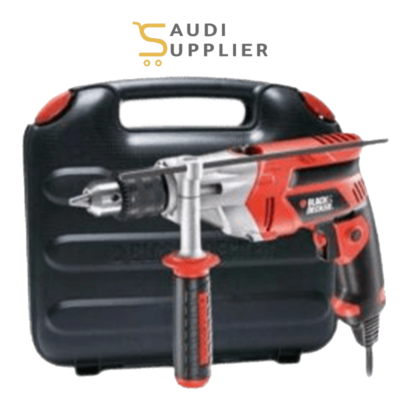 BLACK&DECKER Percussion Hammer Drill 220 Volt 750 Watt- Saudi Supplier
