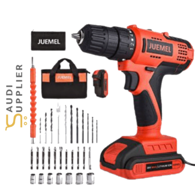 High Performance Hammer Drill with 2 Batteries Black & Decker- Saudi Supplier