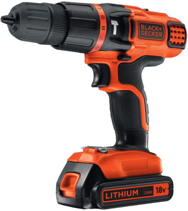 Black Decker drill 18 volt