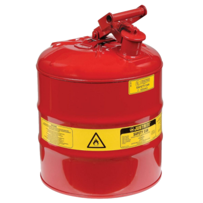 Justrite 10801 5 Gallon Steel Safety Can TYPE I - Image 1