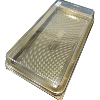 علب كيك قاعدة ذهبي بالغطاء 70حبة - Image 1