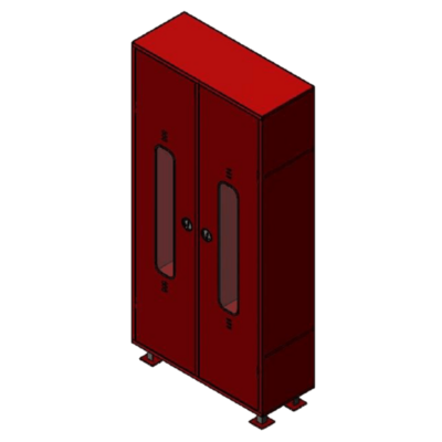 Safety Cabinet for Arc Flash Storage - Double Doors - Image 1