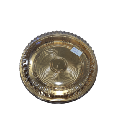 علب كيك ذهبي مدور 28 سم 200 حبة - Image 1