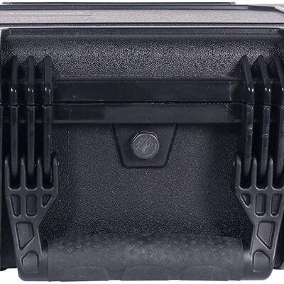 Waterproof Protective Hard Case with Foam, Black - Image 3