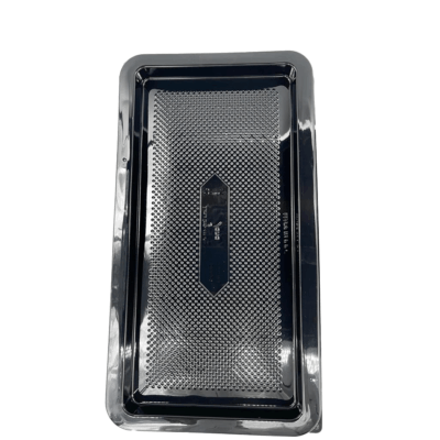 RECT CAKE DOME BLACK+CLEAR LID 70PCS - Image 5