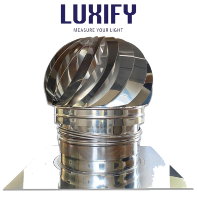LUXIFY Air Fan Stainless Steel