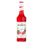 Monin Watermelon Syrup 1Ltr bottle with Bright red color from Saudi Supplier.
