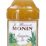 Monin Margarita Mix 1Ltr bottle with Lime Yellow color from Saudi Supplier.