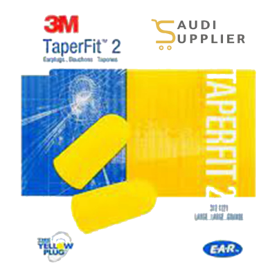3M E-A-R TaperFit 2 Earplugs 312-1221- Saudi Supplier