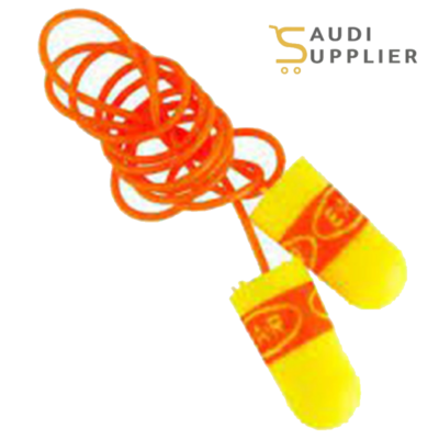 3M™ E-A-RSOFT™ SUPERFIT™ EARPLUGS 311-1254, CORDED- Saudi Supplier