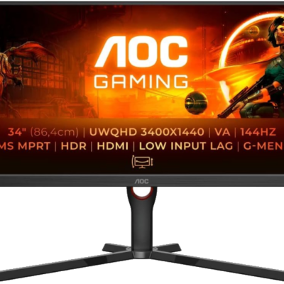AOC U34G3XM Gaming Monitor from Saudi Supplier
